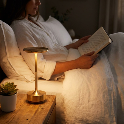 Rechargeable Cordless Table Lamp with 4 Level Touch Control