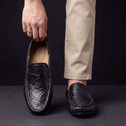Slip On Flats with Cushioned Footbed and Grip Sole for Everyday Wear