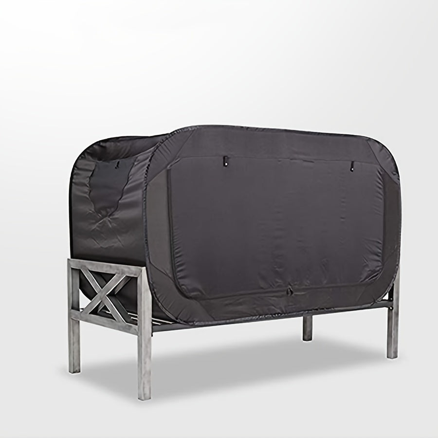 Enclosed Bed Tent with Mesh Ventilation and Dual Zipper Access Design