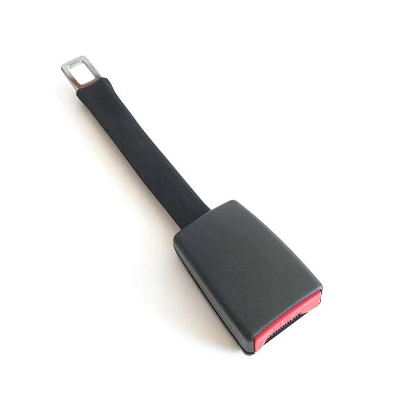11 Inch Raised Seat Belt Extender with Rigid Stem and Click In Connection in Gray, Black or Beige