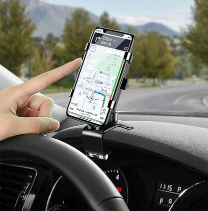 Dashboard Phone Mount with 360 Rotation and Anti Slip Grip Pads