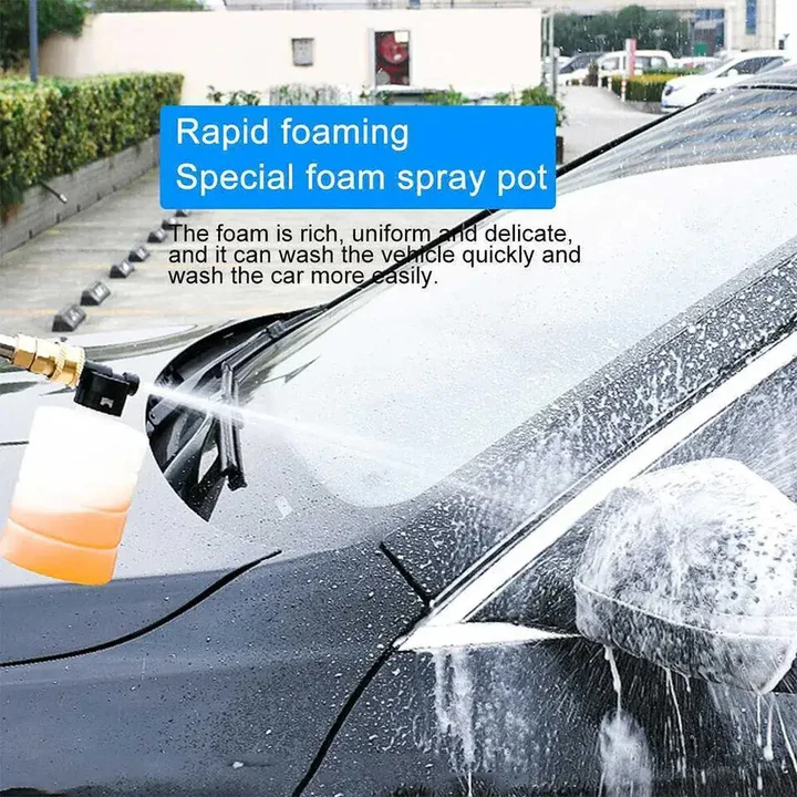 Cordless Pressure Washer with 2 Swappable Batteries and Multiple Nozzles for Cars Patios and Decks