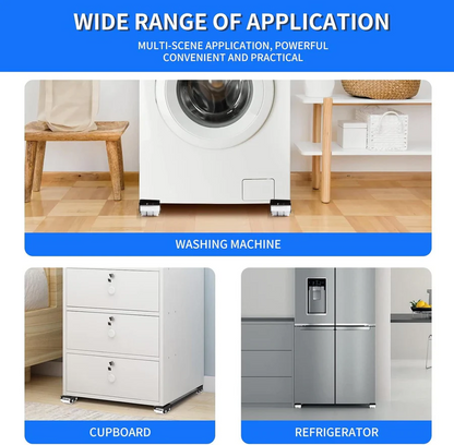 Adjustable Rolling Platform for Heavy Household Appliances