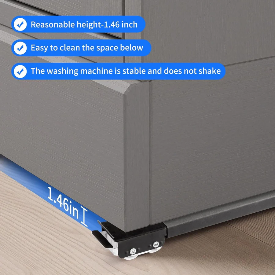 Adjustable Rolling Platform for Heavy Household Appliances