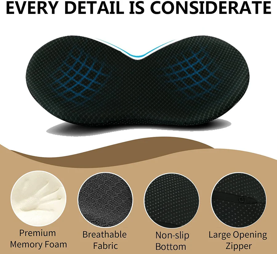 Car Seat Cushion for Shorter Drivers