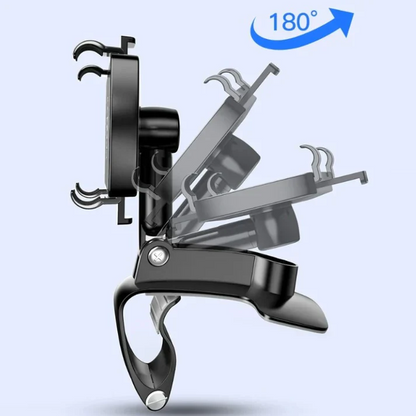 Dashboard Phone Mount with 360 Rotation and Anti Slip Grip Pads