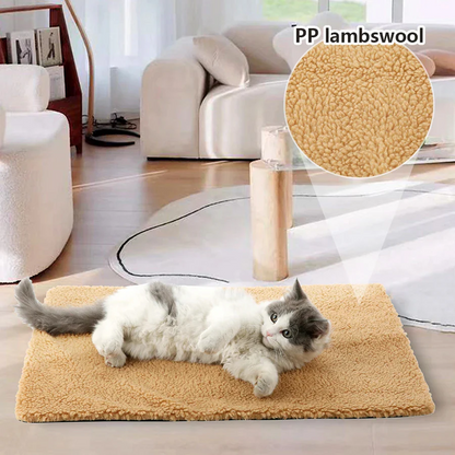 Cat Heating Pad and Dog Warming Pad, Non-Electric & Washable