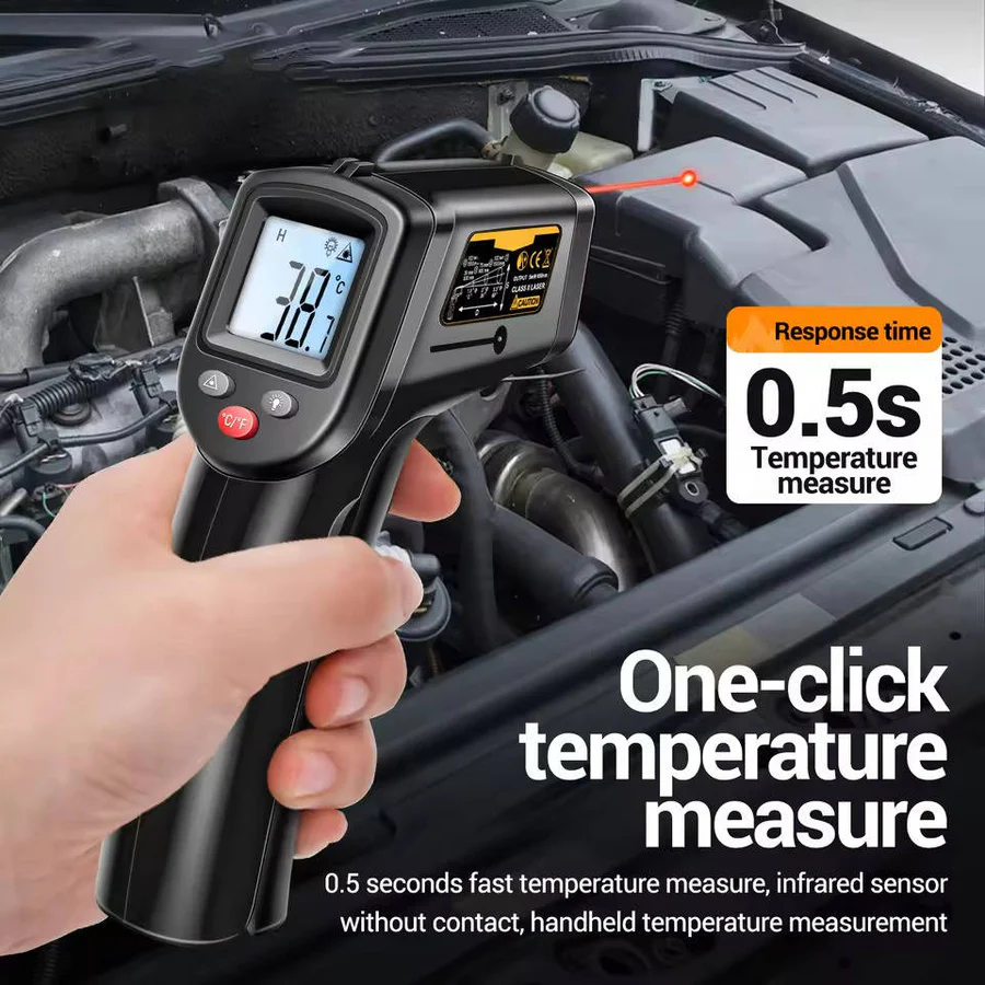 Infrared Laser Thermometer for Contact Free Measurement