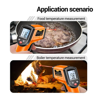 Infrared Laser Thermometer for Contact Free Measurement
