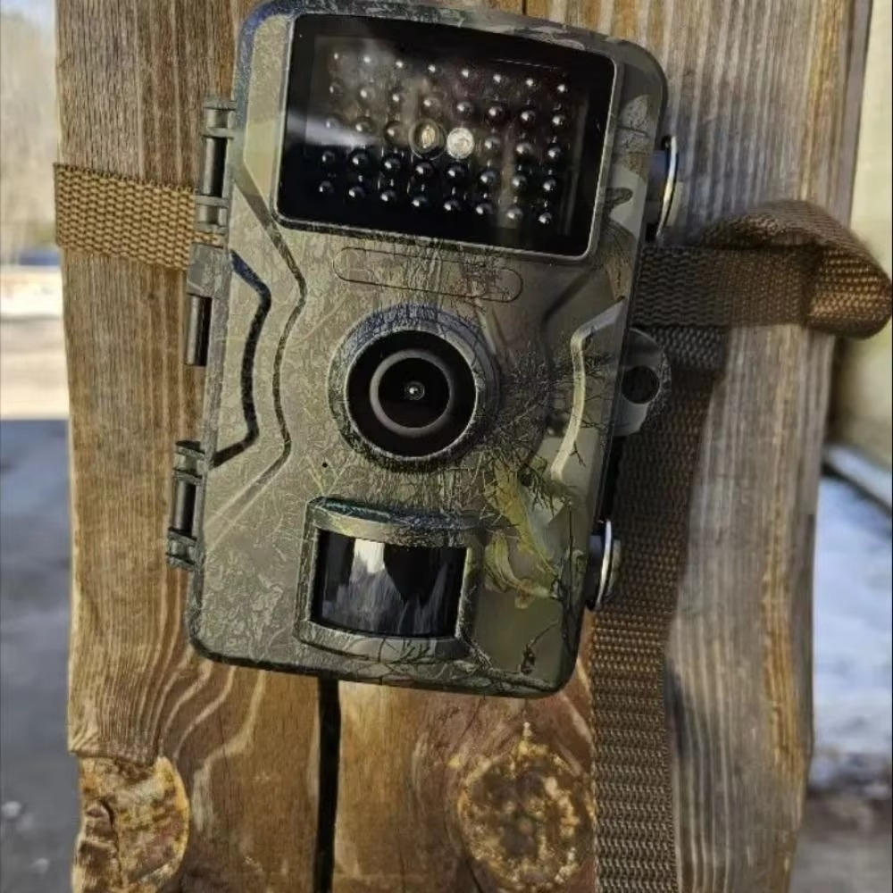 Trail Camera with 16MP Photo and 1080P Video, Infrared Night Vision