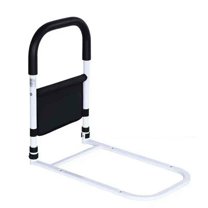Bedside Assist Handle with Padded Grip and Adjustable Height for Home Bedrooms