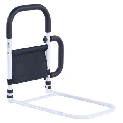 Bedside Assist Handle with Padded Grip and Adjustable Height for Home Bedrooms