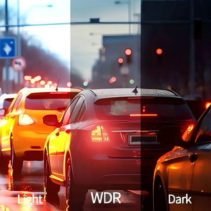 Four Camera Car Dash Cam with Night Vision and App Control