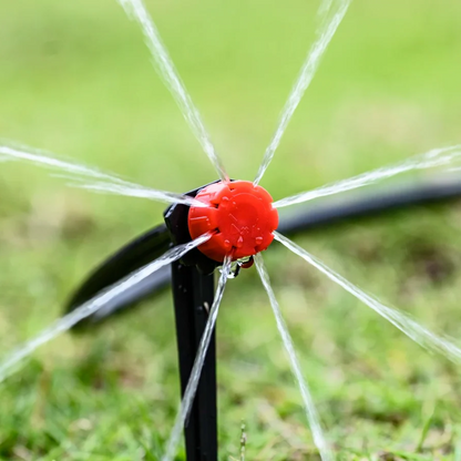Drip Watering Kit with Digital Timer and Pressure Regulator in 12 Lengths Up to 197 Feet