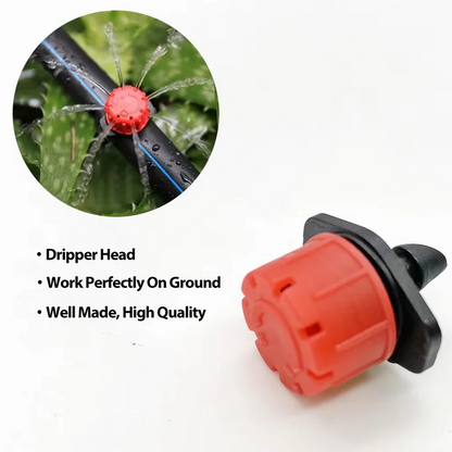 Drip Watering Kit with Digital Timer and Pressure Regulator in 12 Lengths Up to 197 Feet