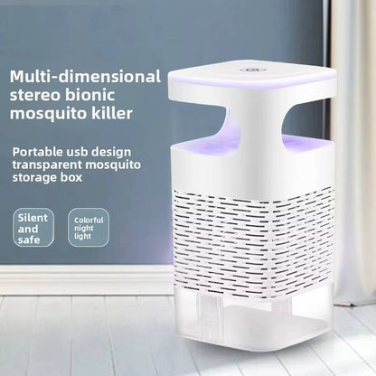 UV LED Mosquito Trap with Suction Fan and Night Light, Indoor Use