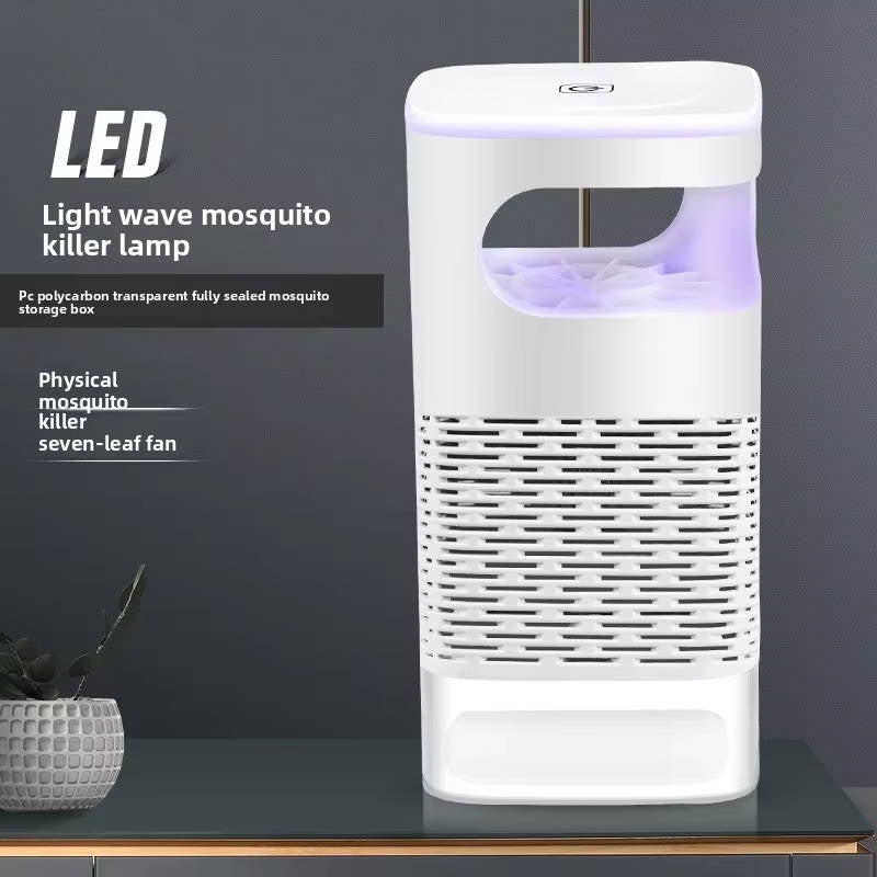 UV LED Mosquito Trap with Suction Fan and Night Light, Indoor Use