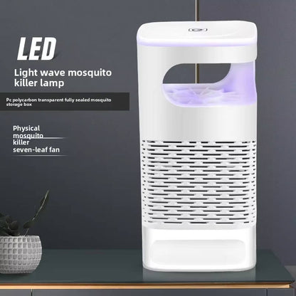 UV LED Mosquito Trap with Suction Fan and Night Light, Indoor Use