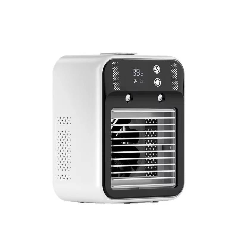 Portable Misting Air Cooler with Dual Nano Spray and Rechargeable Battery