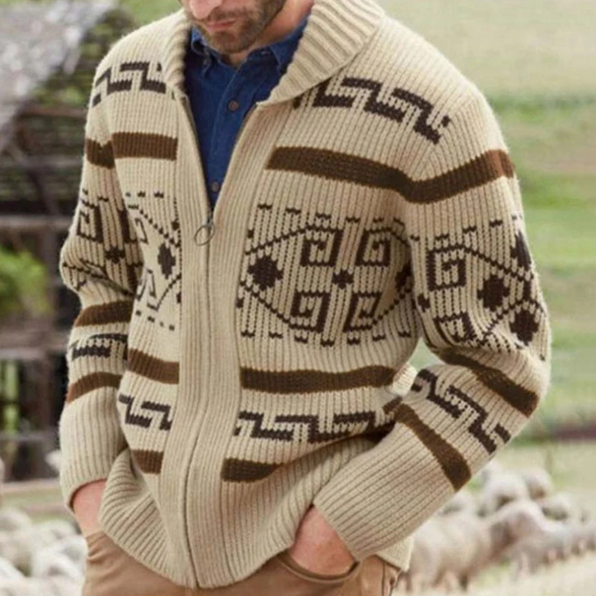 Enzo | Oversized Cardigan