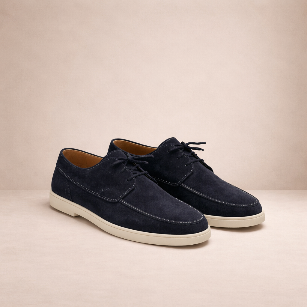 Loafers with Cushioned Footbed and Grip Sole, Round Toe