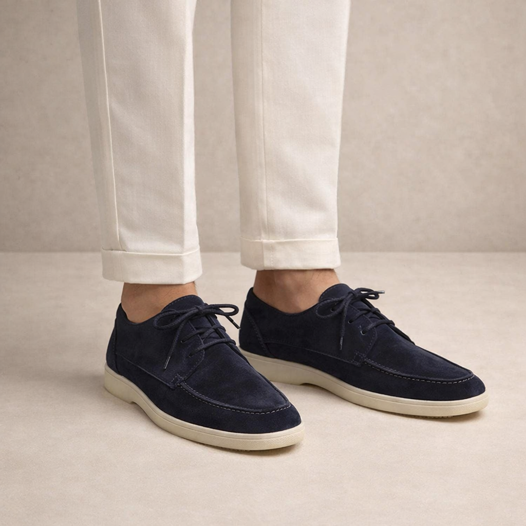 Loafers with Cushioned Footbed and Grip Sole, Round Toe