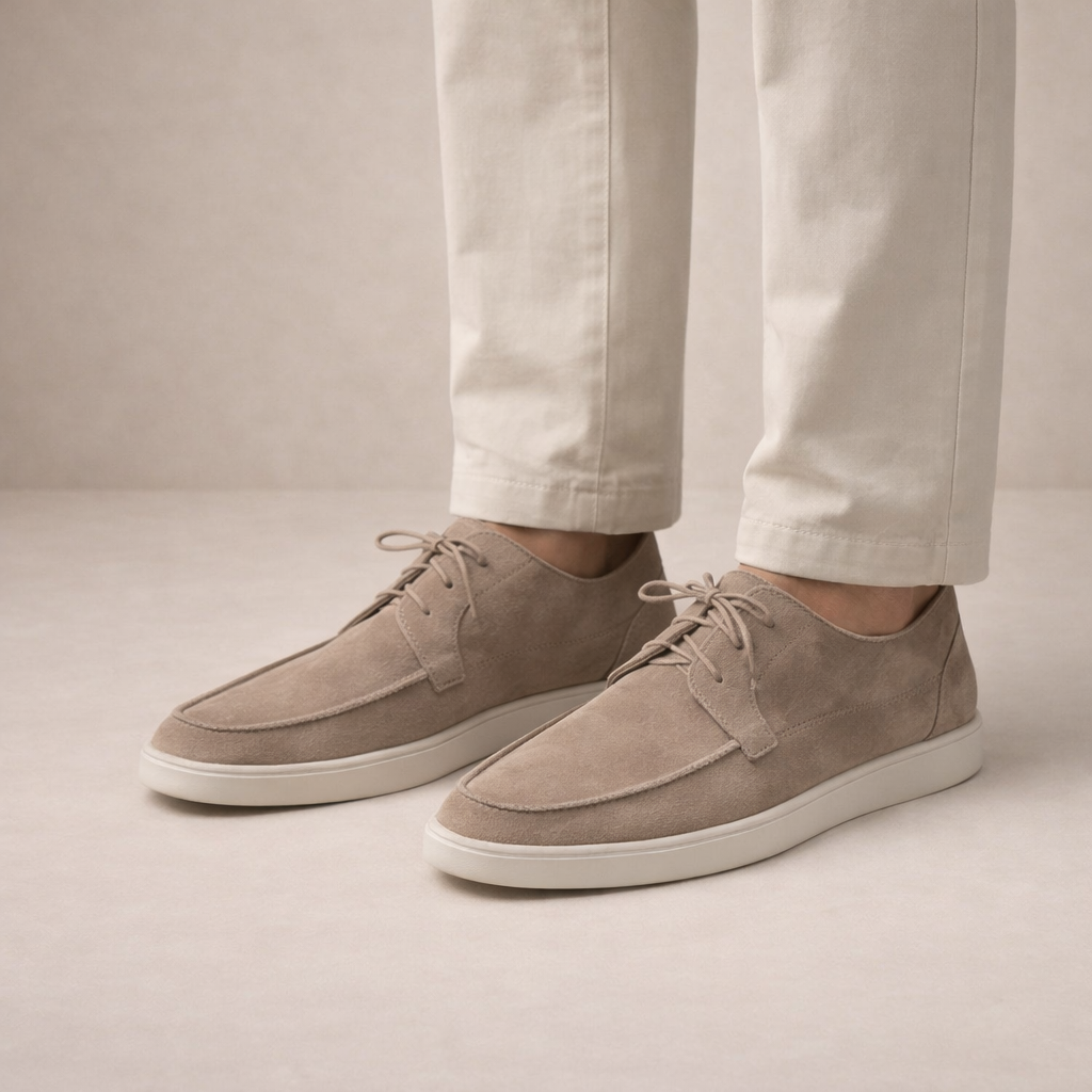 Loafers with Cushioned Footbed and Grip Sole, Round Toe