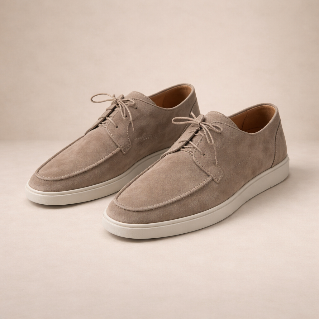 Loafers with Cushioned Footbed and Grip Sole, Round Toe