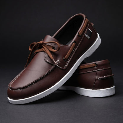 Slip On Loafers with Cushioned Footbed and Grip Sole for Everyday Wear