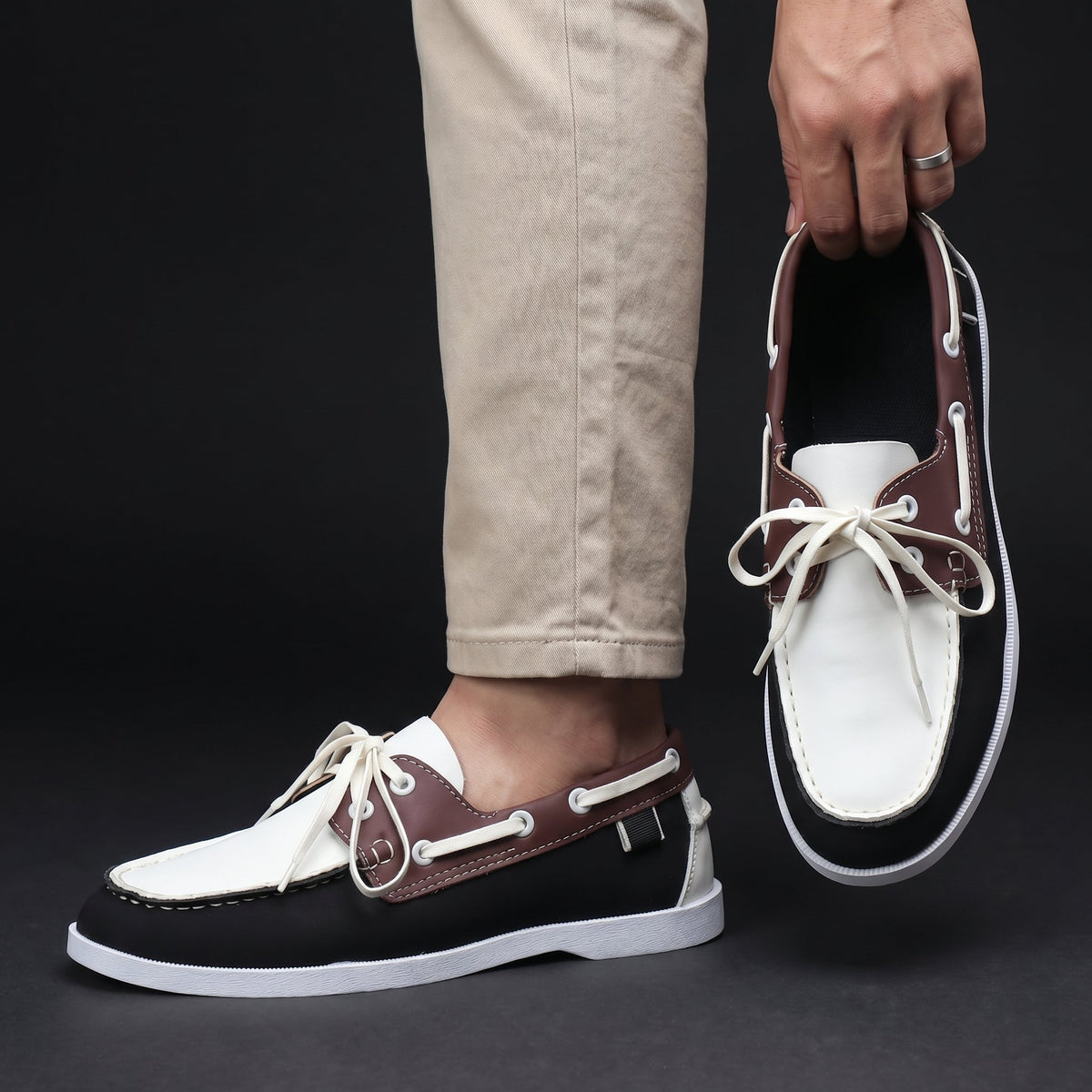 Slip On Loafers with Cushioned Footbed and Grip Sole for Everyday Wear