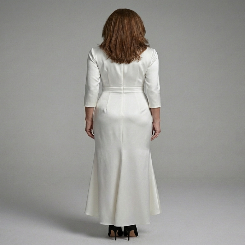 Hyacintha | Relaxed Long-Sleeve Midi Dress