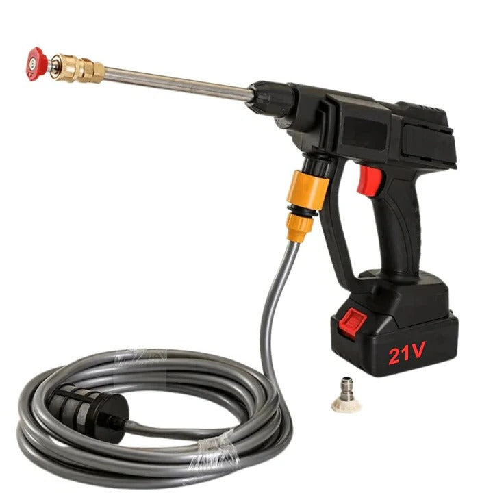 Cordless Pressure Washer with 2 Swappable Batteries and Multiple Nozzles for Cars Patios and Decks