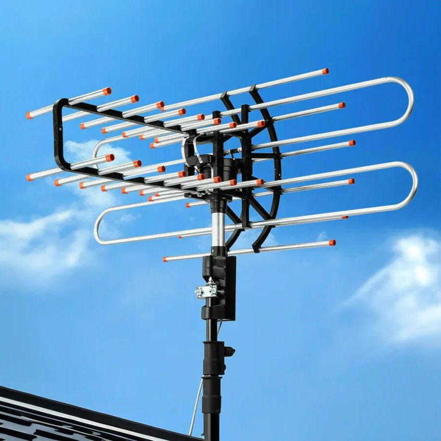 Outdoor Long Range 500+ Mile TV Antenna with UHF/VHF/FM Radio