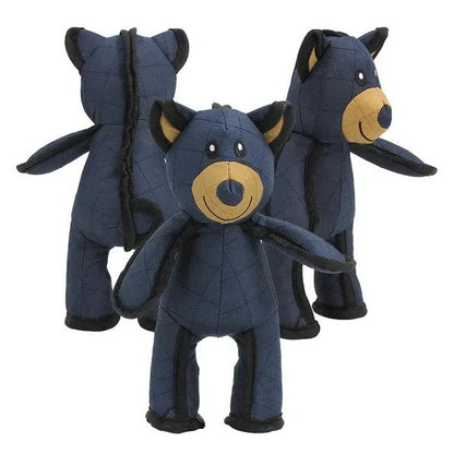 Chew Resistant Interactive Bear Dog Toys for Heavy Chewers