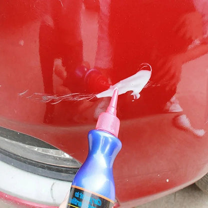 Car Scratch Remover with Foam Buffer Pad and Protective Clear Coat Formula