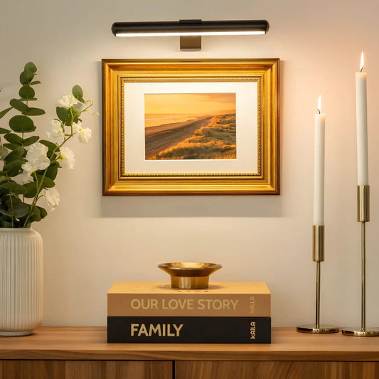 Wireless Rechargeable LED Wall Light for Artwork and Decor
