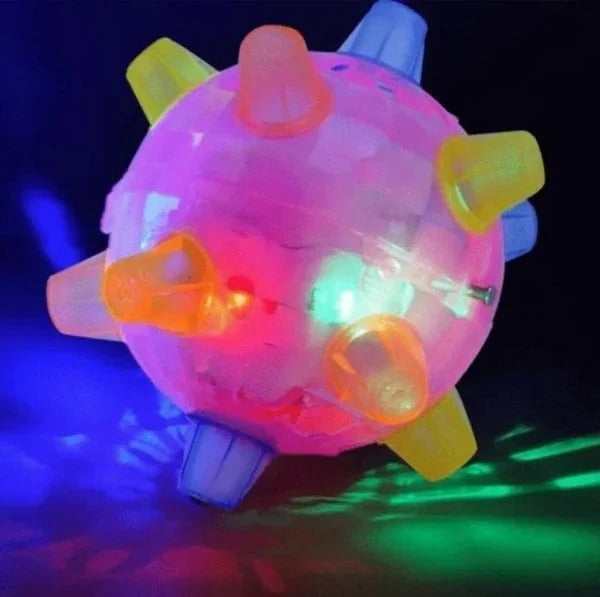 Jumping Activation Ball for Dogs, Interactive Bouncing Toy