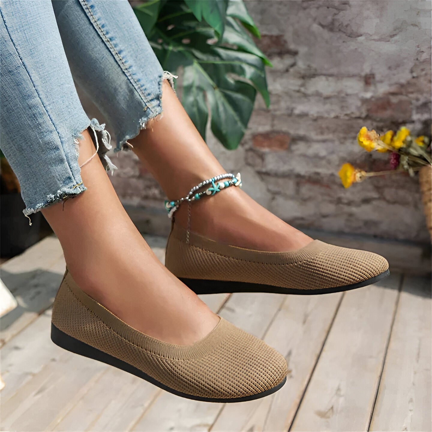 Women’s Supportive Slip-On Comfort Shoes, Arch Fit