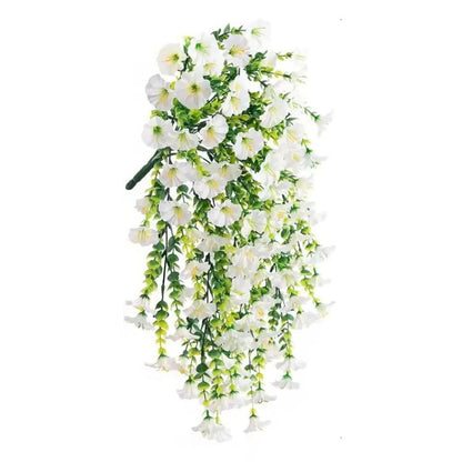 Artificial Morning Glory Hanging Vines for Outdoors