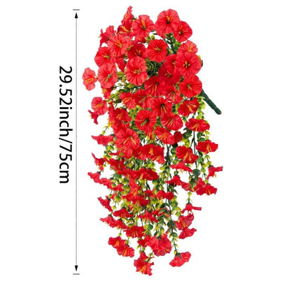 Artificial Morning Glory Hanging Vines for Outdoors