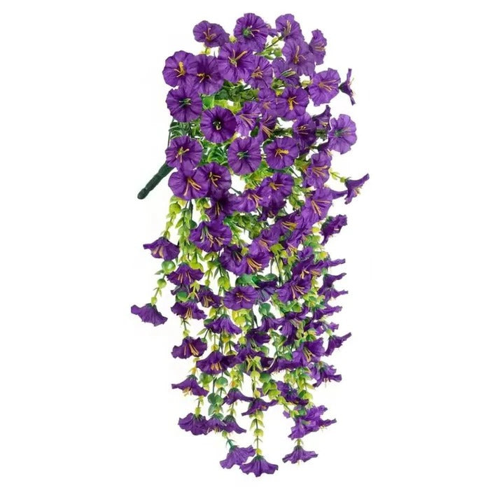 Artificial Morning Glory Hanging Vines for Outdoors