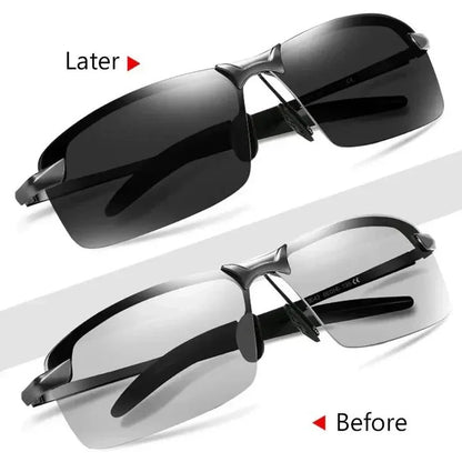 Light-Adaptive Polarized Sunglasses for Outdoor Activities