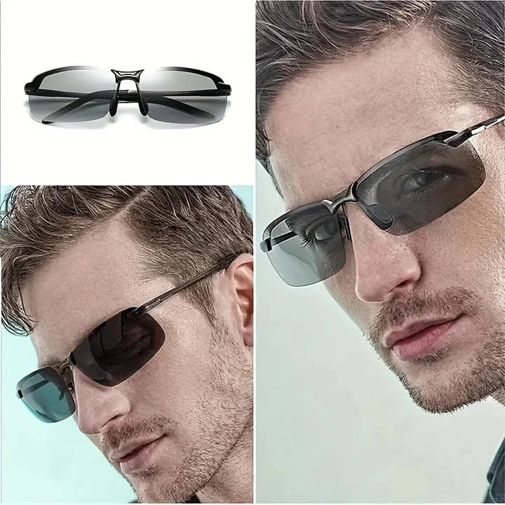Light-Adaptive Polarized Sunglasses for Outdoor Activities