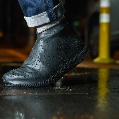Non-Slip Waterproof Shoe Covers for Rain and Mud Protection