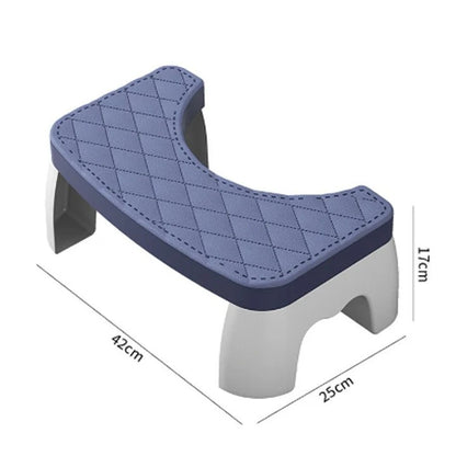 Non-Slip Bathroom Toilet Squat Stool for Comfort