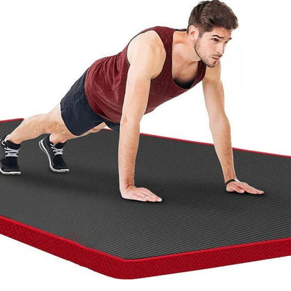 High Density Yoga and Exercise Mat for Men with Nonslip Grip