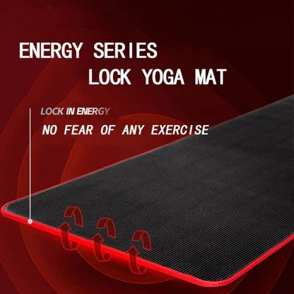 High Density Yoga and Exercise Mat for Men with Nonslip Grip