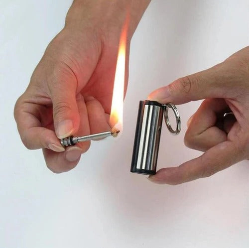 Reusable Metal Fire Starter, Outdoor Tool for Camping