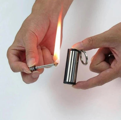 Reusable Metal Fire Starter, Outdoor Tool for Camping