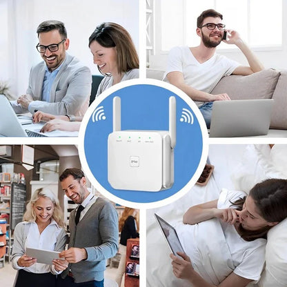 High Performance WiFi Signal Booster with Long Range Extension